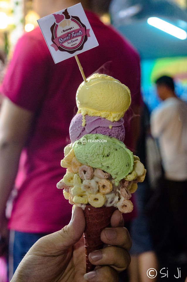 【Kuching Fest’s TALLEST American Cone Ice Cream】 Teaspoon